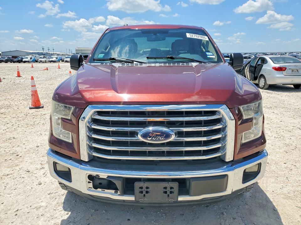 2015 Ford F-150 VIN 1FTEW1CP9FKF02036 COPART salvage auction — REAR END, Tx - Salvage Vehicle Title, sold $4,650 on 2026-07-09 (photo 5)
