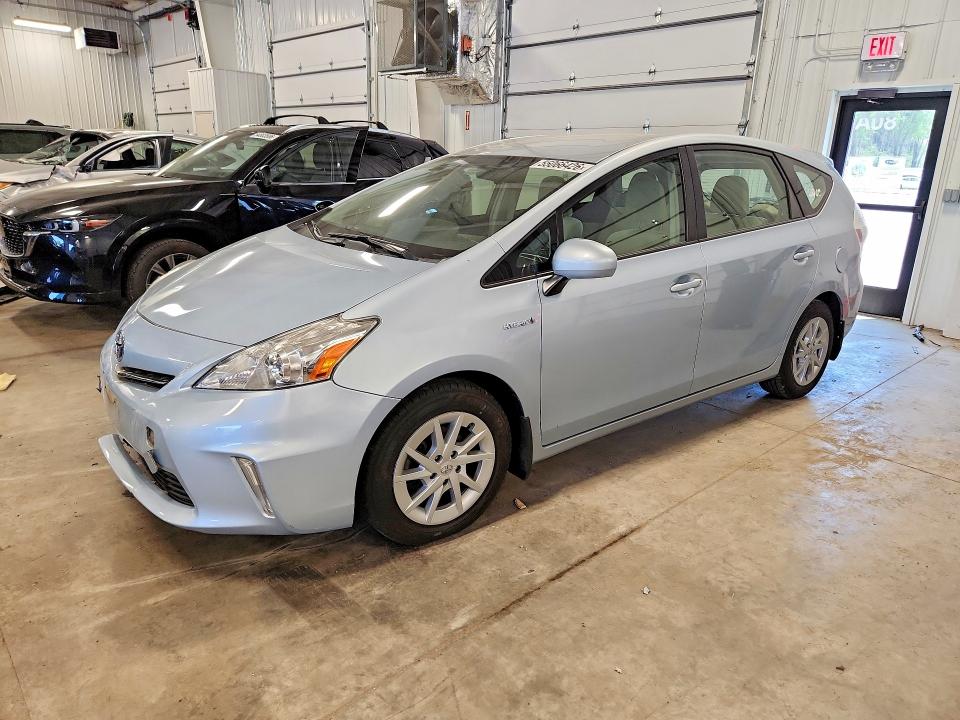 2012 Toyota Prius VIN JTDZN3EU8C3052260 COPART salvage auction — FRONT END, Mn - Cert Of Title-Salvage, sold $2,950 on 2026-07-16 (photo 1)