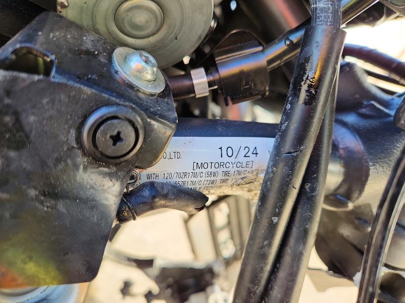 2025 Yamaha Yzf VIN JYARM38E8SA015206 COPART salvage auction — FRONT END, Wv - Salvage Certificate, sold $100 on 2026-07-23 (photo 8)