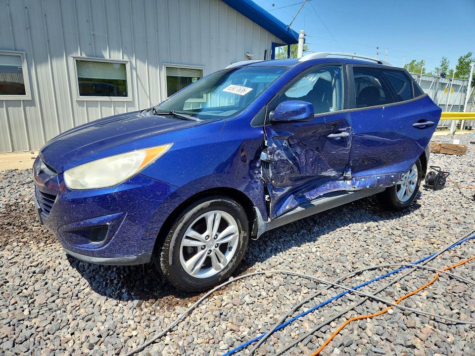 2011 Hyundai Tucson VIN KM8JU3AC7BU171077 COPART salvage auction — SIDE, Il - Salvage Certificate, sold $675 on 2026-07-06 (photo 1)