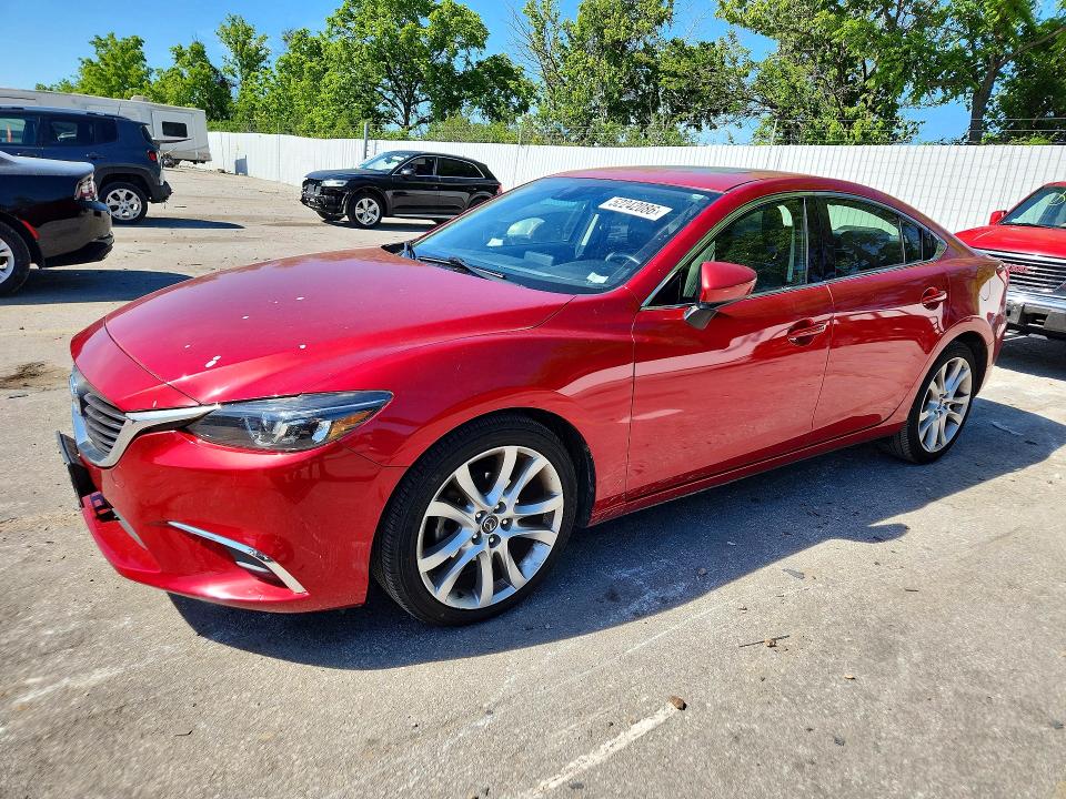 2016 Mazda VIN JM1GJ1T53G1434426 COPART salvage auction — HAIL, Mo - Certificate Of Title, sold $6,700 on 2026-07-14 (photo 1)