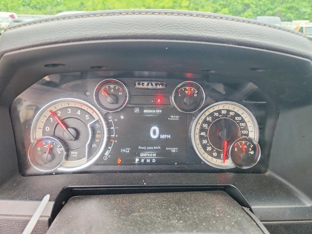 2018 Ram 3500 VIN 3C63RRJL7JG410329 COPART salvage auction — Front End, AL - CERT OF TITLE-SALVAGE TITLE, sold $7,200 on 2026-07-02 (photo 9)