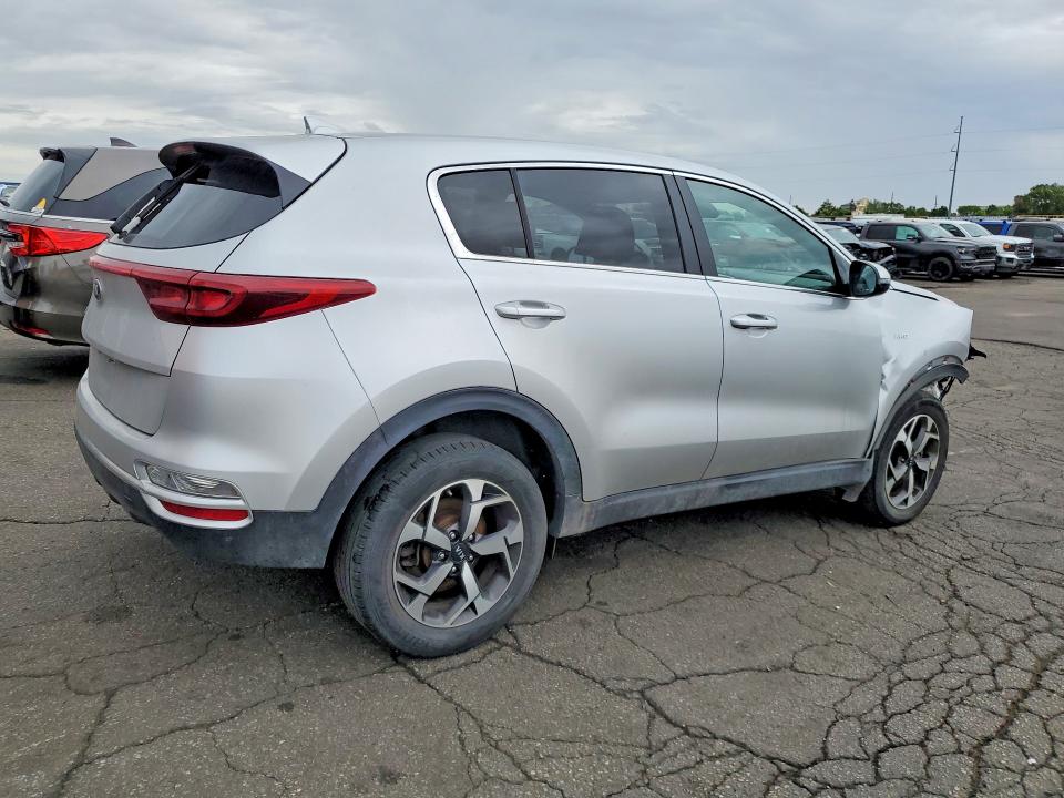 2020 Kia Sportage VIN KNDPMCAC2L7823991 COPART salvage auction — FRONT END, Co - Salvage Title, sold $2,150 on 2026-07-28 (photo 3)