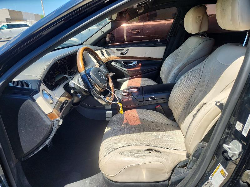 2015 Mercedes-benz S-klasse VIN WDDUG8CB6FA116305 COPART salvage auction — SIDE, Nv - Certificate Of Title, sold $7,600 on 2026-07-06 (photo 7)