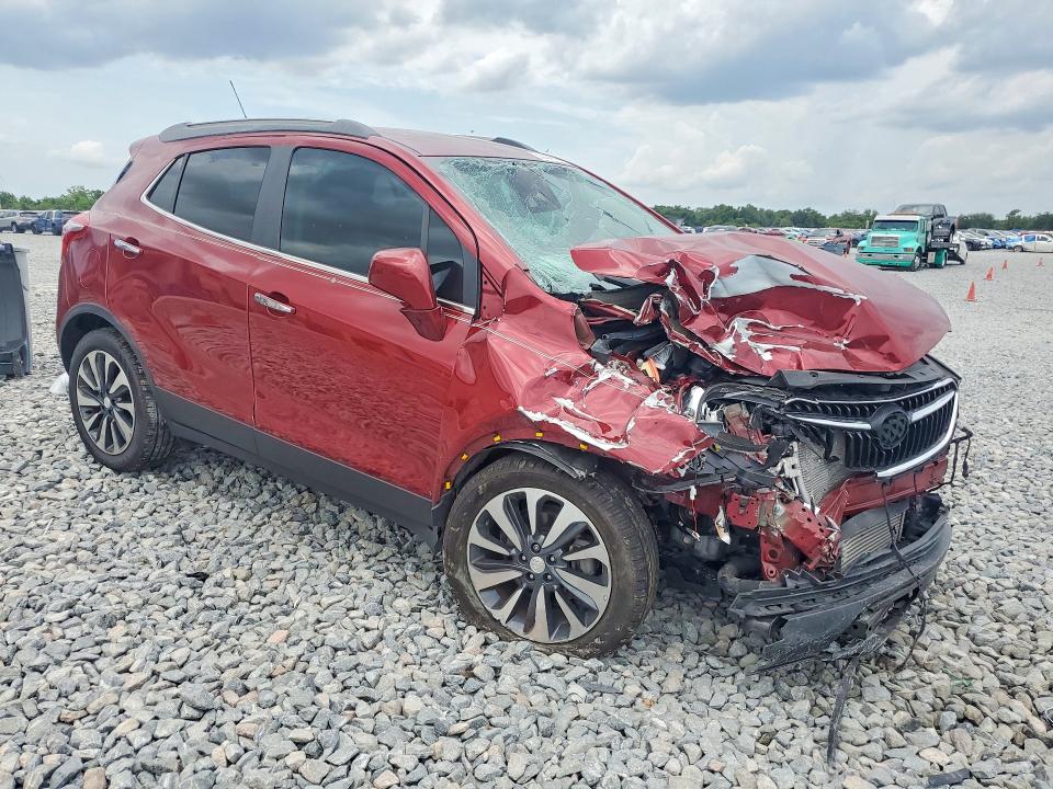 2021 Buick Encore VIN KL4CJESB8MB359364 COPART salvage auction — FRONT END, Fl - Certificate Of Destruction, sold $10 on 2026-07-28 (photo 4)