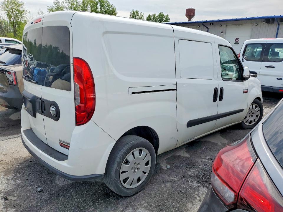 2020 Ram Promaster city VIN ZFBHRFBB9L6P19102 COPART salvage auction — FRONT END, Va - Cert Of Title - Salvage, sold $625 on 2026-07-08 (photo 3)