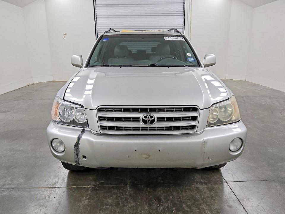2003 Toyota Highlander VIN JTEHF21A930130301 COPART salvage auction — FRONT END, Tx - Certificate Of Title, sold $375 on 2026-07-07 (photo 5)