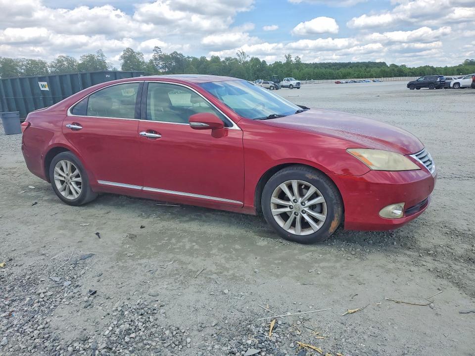2010 Lexus ES VIN JTHBK1EG1A2380386 COPART salvage auction — REAR END, Sc - Cert Of Title-Salvage, sold $925 on 2026-07-13 (photo 4)