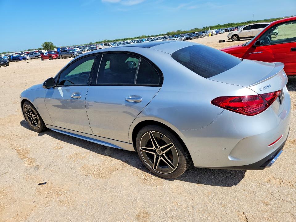 2023 Mercedes-benz C-klasse VIN W1KAF4GBXPR144801 COPART salvage auction — NORMAL WEAR, TX - SALVAGE VEHICLE TITLE, sold $19,000 on 2026-07-30 (photo 2)