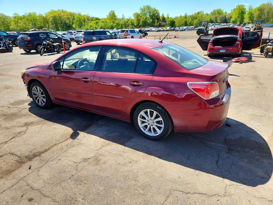 2014 Subaru Impreza VIN JF1GJAC67EH017099 COPART salvage auction — FRONT END, Ct - Cert Of Title-Salvage, sold $475 on 2026-07-10 (photo 2)