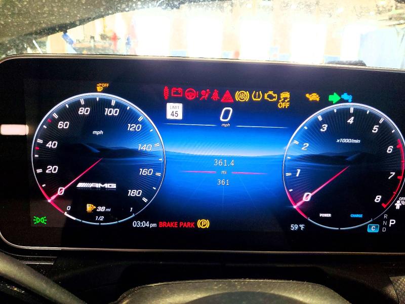 2026 Mercedes-benz VIN W1KMJ6CBXTF087024 COPART salvage auction — ROLLOVER, Mi - Cert Of Title-Salvage Vehicle, sold $20,950 on 2026-07-28 (photo 9)