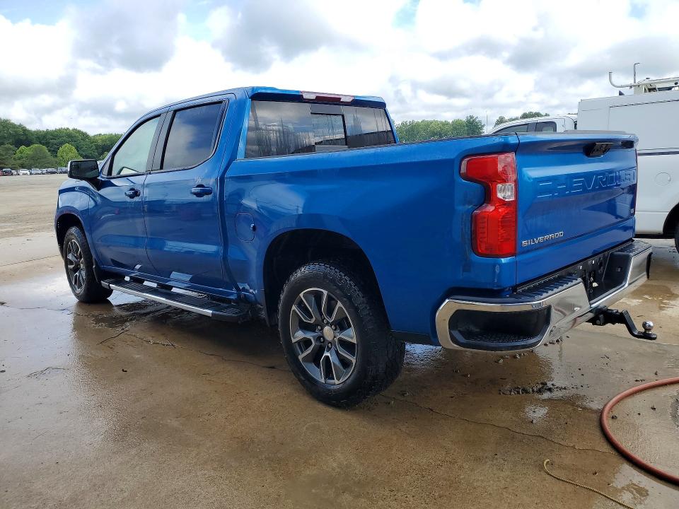 2024 Chevrolet Silverado 1500 VIN 1GCPACED0RZ208865 COPART salvage auction — FRONT END, La - Certificate Of Title, sold $9,000 on 2026-08-20 (photo 2)