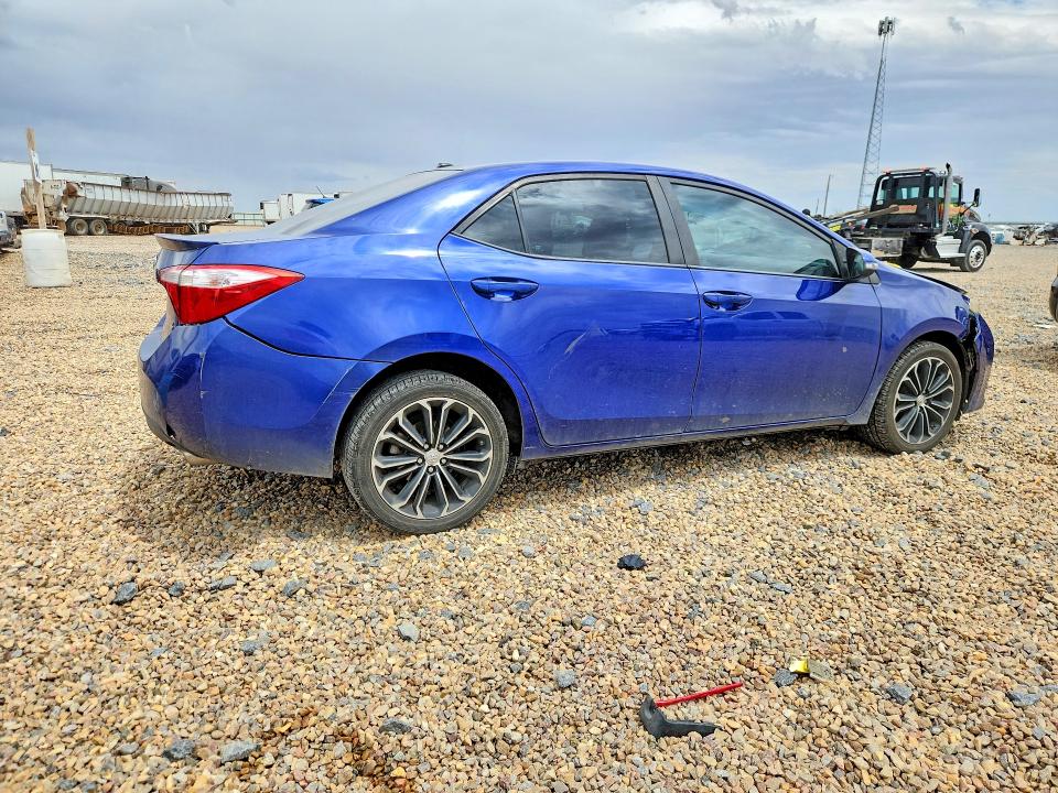 2016 Toyota VIN 5YFBURHE9GP461327 COPART salvage auction — FRONT END, Tx - Salvage Vehicle Title, sold $2,250 on 2026-07-14 (photo 3)