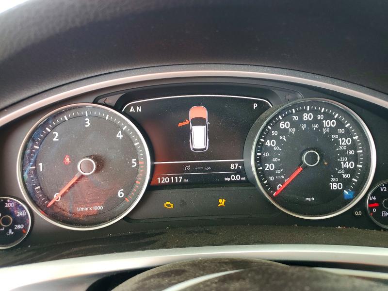 2012 Volkswagen Touareg VIN WVGFK9BP6CD005330 COPART salvage auction — MINOR DENT/SCRATCHES, Ga - Certificate Of Title (P), sold $3,050 on 2026-07-14 (photo 9)