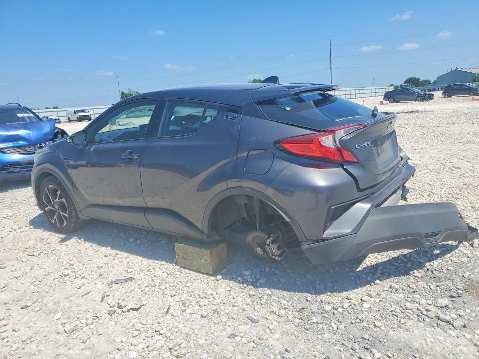 2021 Toyota C-hr VIN NMTKHMBX5MR132305 COPART salvage auction — REAR END, Tx - Salvage Vehicle Title, sold $70 on 2026-07-02 (photo 2)