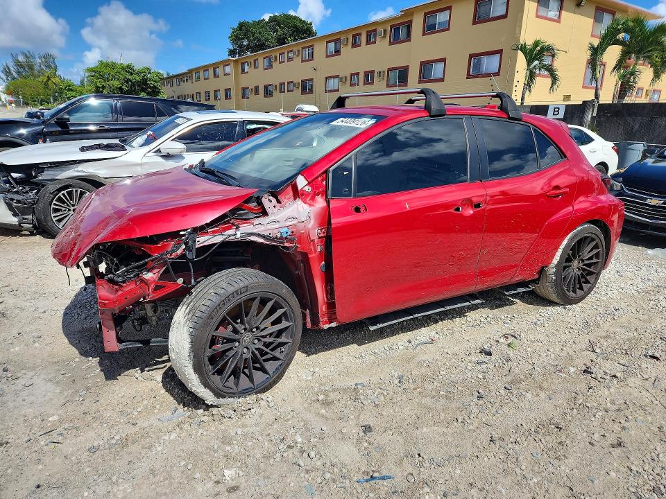 2024 Toyota Corolla VIN JTNABAAE9RA013198 COPART salvage auction — FRONT END, Ca - Salvage Certificate, sold $5,300 on 2026-07-02 (photo 1)