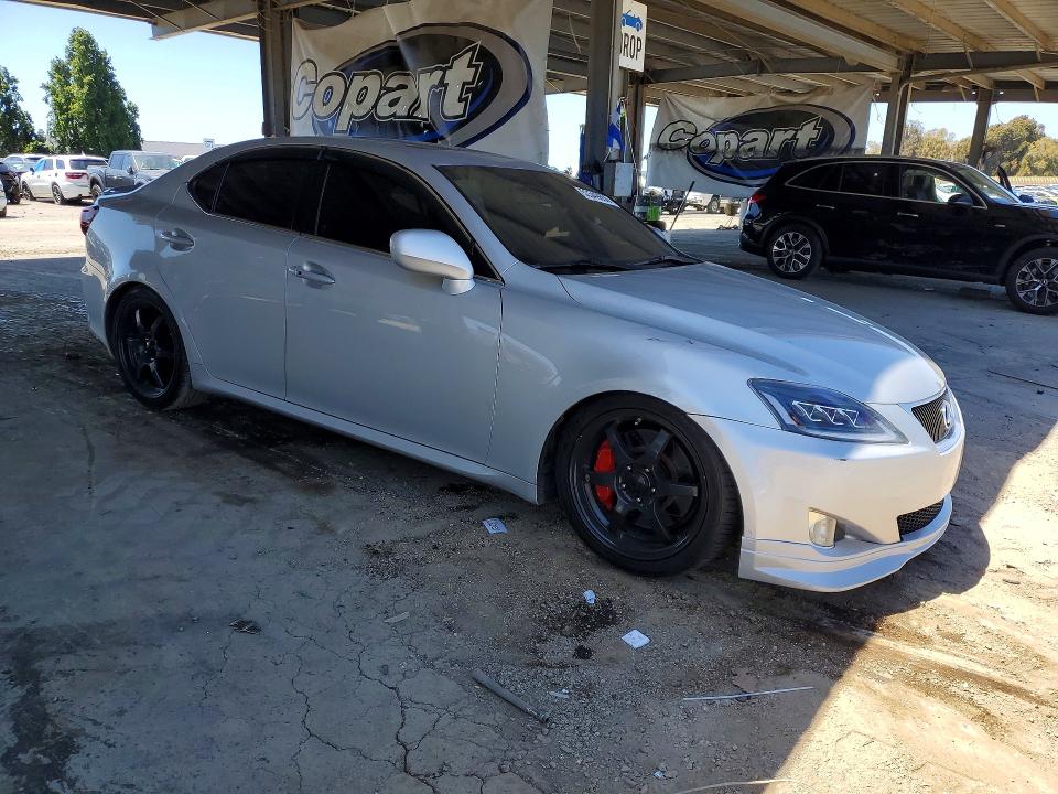 2006 Lexus Is 350 VIN JTHBE262765000974 COPART salvage auction — REAR END, Ca - Salvage Certificate, sold $3,500 on 2026-07-09 (photo 4)