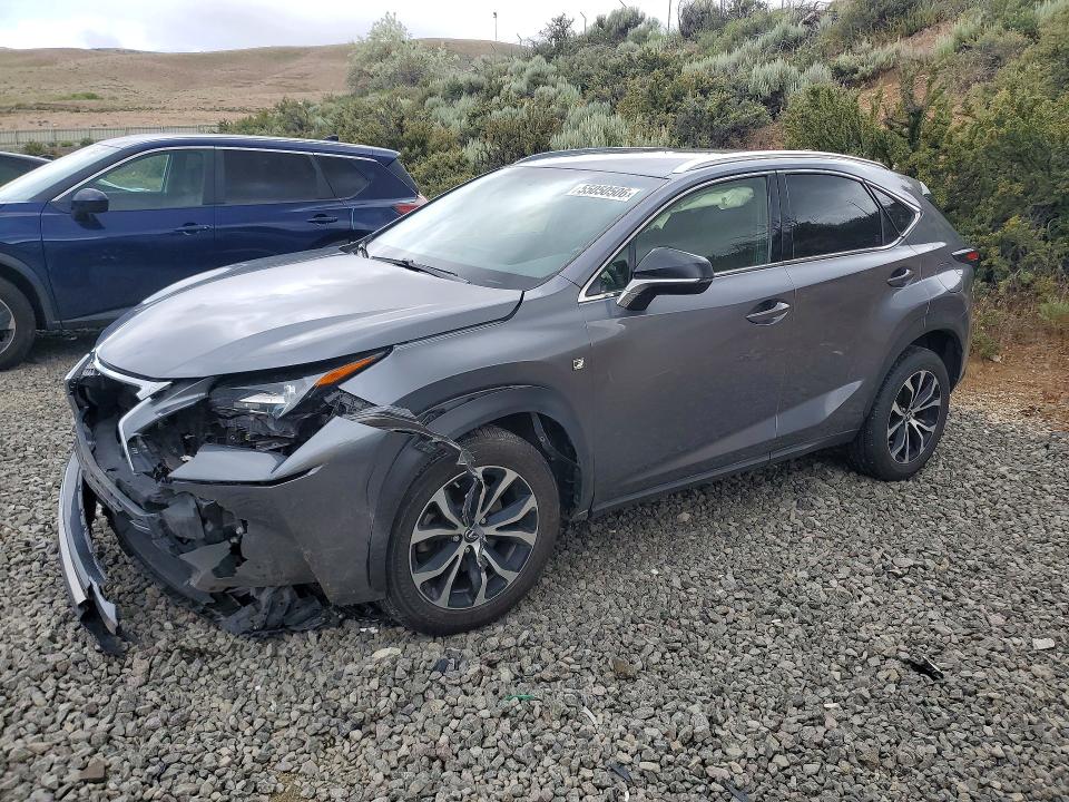 2017 Lexus VIN JTJBARBZ3H2126680 COPART salvage auction — FRONT END, Nv - Salvage Title, sold $4,300 on 2026-07-30 (photo 1)