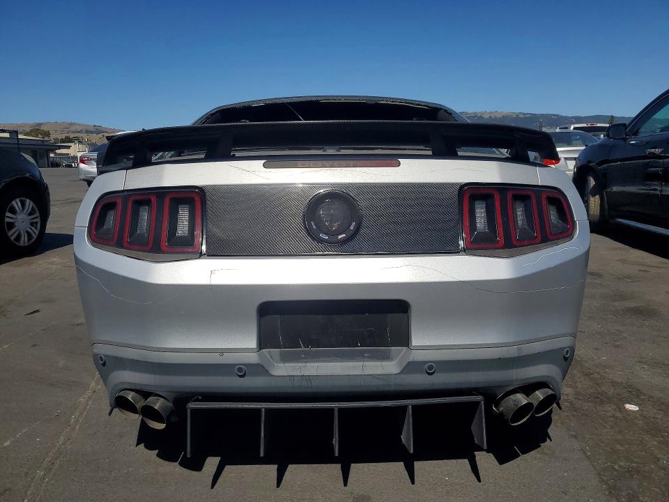 2012 Ford Mustang VIN 1ZVBP8CF9C5240896 COPART salvage auction — VANDALISM, Ca - Non-Repairable Vehicle Cert, sold $100 on 2026-07-02 (photo 6)