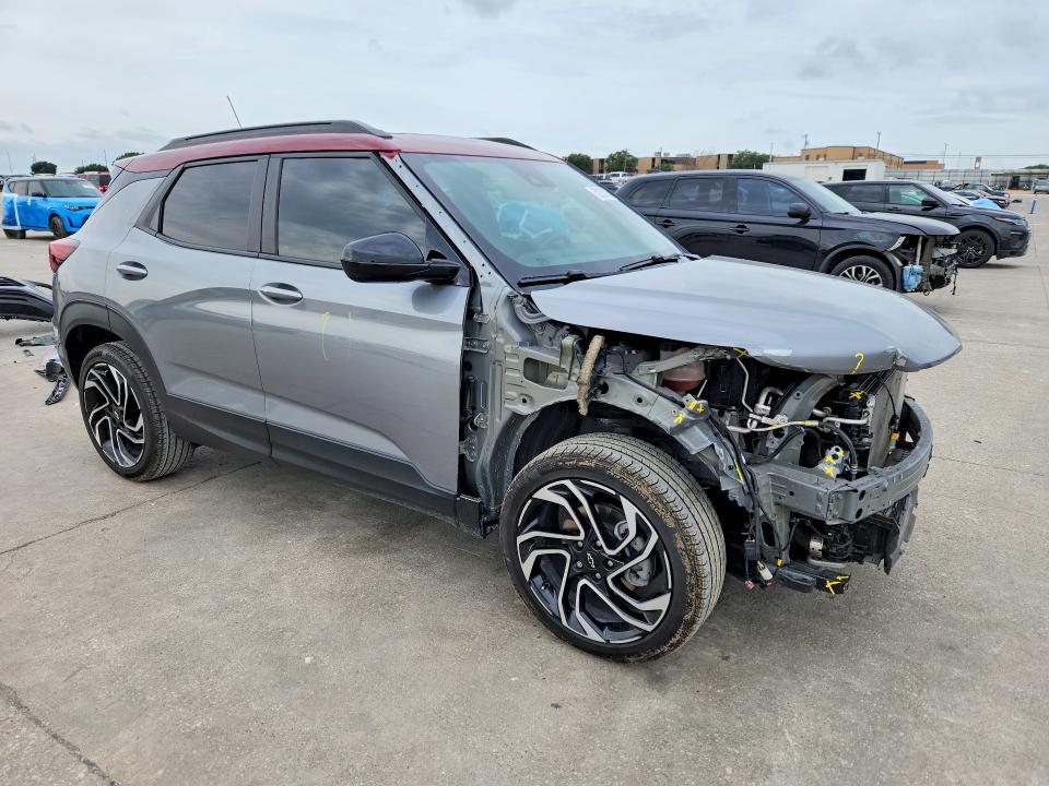 2025 Chevrolet VIN KL79MUSLXSB091552 COPART salvage auction — FRONT END, Tx - Certificate Of Title, sold $8,100 on 2026-07-09 (photo 4)
