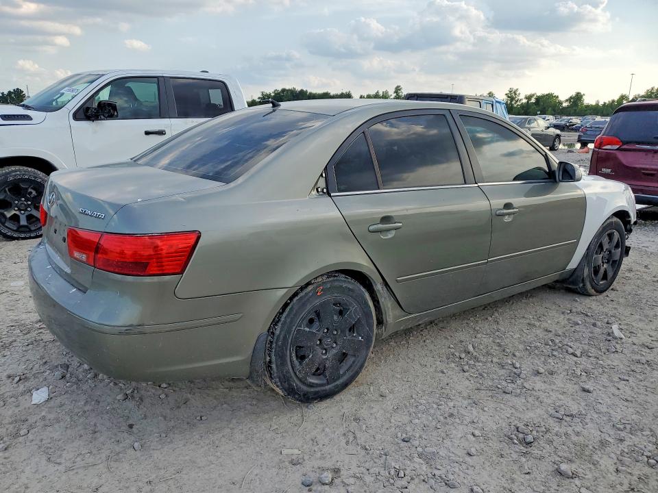 2009 Hyundai Sonata VIN 5NPET46CX9H546083 COPART salvage auction — FRONT END, Tx - Salvage Vehicle Title, sold $675 on 2026-07-28 (photo 3)