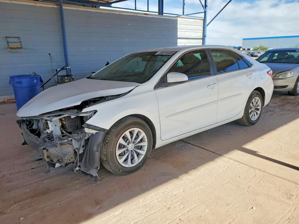 2017 Toyota Camry VIN 4T1BF1FKXHU731783 COPART salvage auction — FRONT END, Az - Cert Of Title - Salvage, sold $3,000 on 2026-07-02 (photo 1)