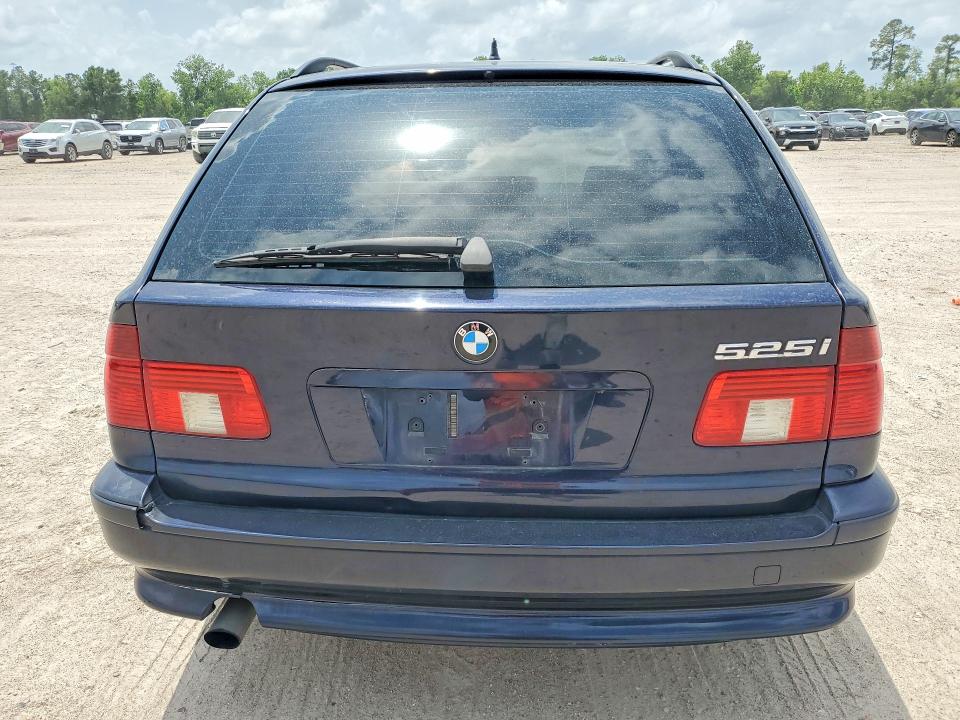2001 BMW 5er VIN WBADS43431GD85953 COPART salvage auction — FRONT END, Ca - Salvage Certificate, sold $500 on 2026-07-07 (photo 6)