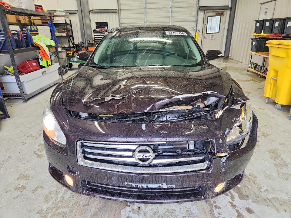 2014 Nissan Maxima VIN 1N4AA5AP5EC442178 COPART salvage auction — FRONT END, Tx - Salvage Vehicle Title, sold $1,000 on 2026-07-18 (photo 5)