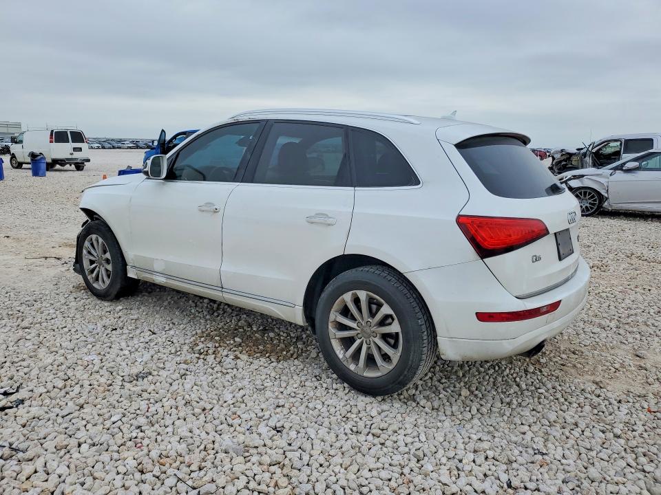 2017 Audi Q5 VIN WA1C2AFP1HA043165 COPART salvage auction — FRONT END, Tx - Salvage Vehicle Title, sold $1,600 on 2026-07-02 (photo 2)