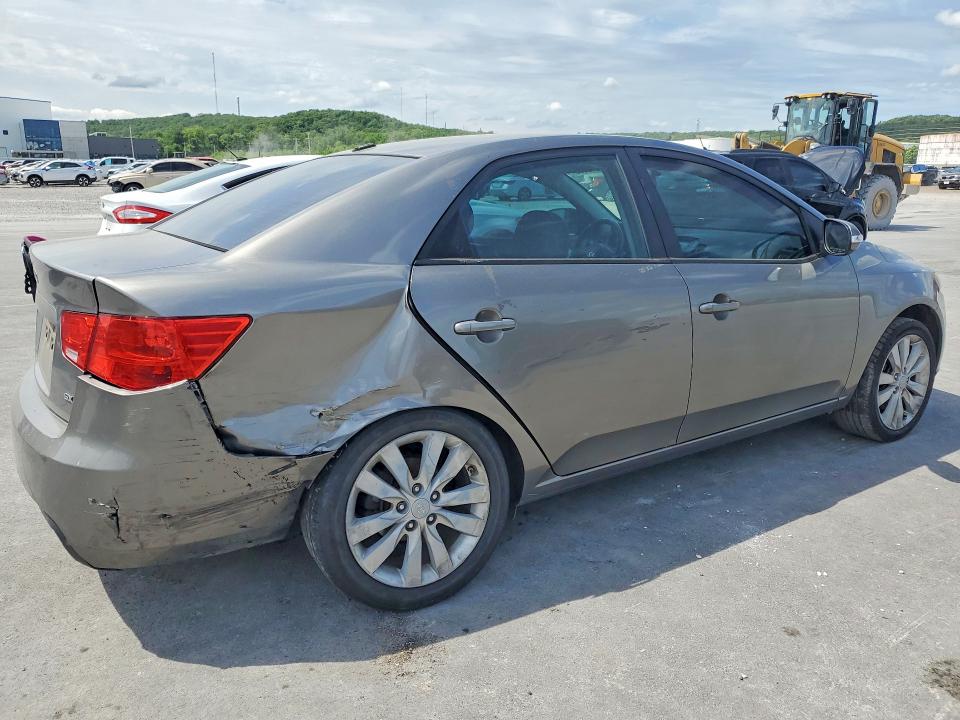 2010 Kia Forte VIN KNAFW4A33A5306510 COPART salvage auction — REAR END, Ok - Cert Of Title-Salvage, sold $200 on 2026-07-15 (photo 3)