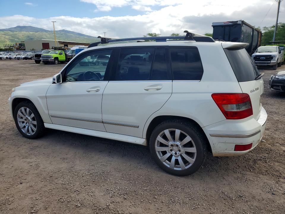 2010 Mercedes-benz Glk-klasse VIN WDCGG8HB9AF438961 COPART salvage auction — WATER/FLOOD, Hi - Certificate Of Salvage, sold $2 on 2026-07-27 (photo 2)