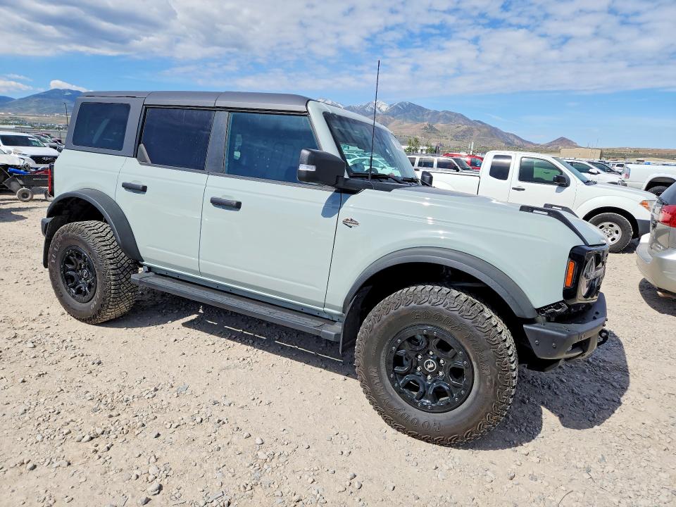 2024 Ford Bronco VIN 1FMEE2BP1RLA14073 COPART salvage auction — FRONT END, UT - SALVAGE CERTIFICATE, sold $22,900 on 2026-07-31 (photo 4)