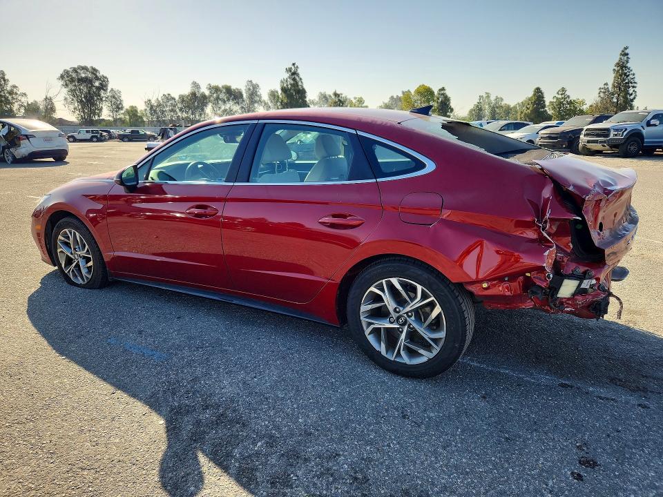 2023 Hyundai Sonata VIN KMHL64JA6PA316397 COPART salvage auction — REAR END, Ca - Salvage Certificate, sold $3,150 on 2026-07-30 (photo 2)