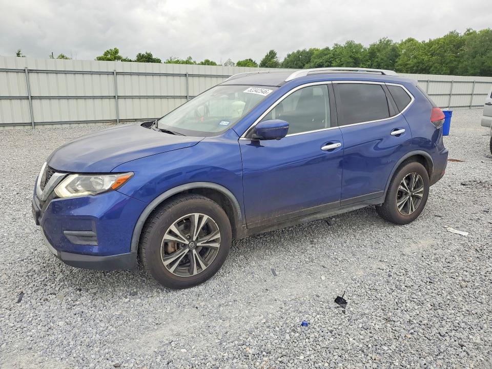 2020 Nissan Rogue VIN JN8AT2MV8LW141210 COPART salvage auction — REAR END, Tx - Salvage Vehicle Title, sold $2,850 on 2026-07-27 (photo 1)