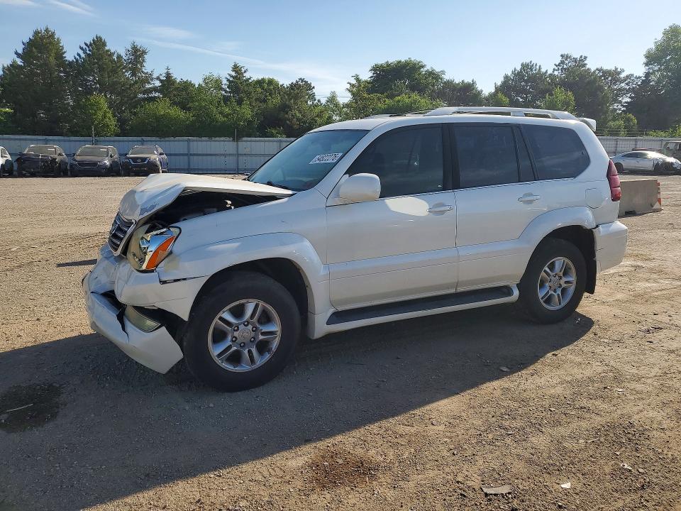 2005 Lexus Gx 470 VIN JTJBT20X450095398 COPART salvage auction — FRONT END, IL - SALVAGE CERTIFICATE, sold $1,800 on 2026-07-21 (photo 1)