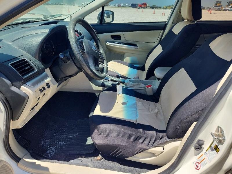 2016 Subaru Impreza VIN JF1GPAA63GH309059 COPART salvage auction — FRONT END, TX - SALVAGE VEHICLE TITLE, sold $1,450 on 2026-07-16 (photo 7)