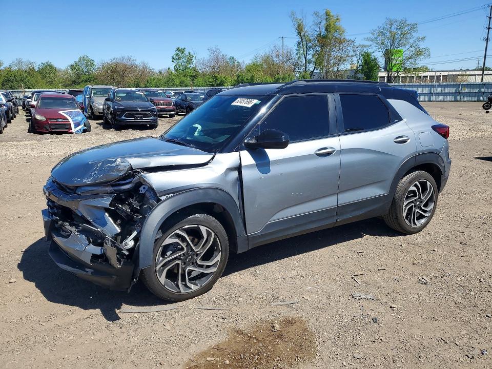 2024 Chevrolet Trailblazer VIN KL79MTSL4RB063881 COPART salvage auction — FRONT END, Il - Salvage Certificate, sold $6,400 on 2026-07-08 (photo 1)