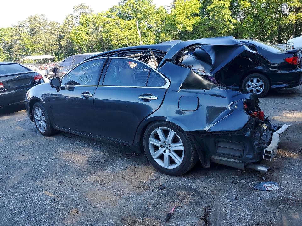 2007 Lexus ES VIN JTHBJ46G472126411 COPART salvage auction — ALL OVER, Ga - Cert Of Title-Salvage, sold $850 on 2026-07-10 (photo 2)
