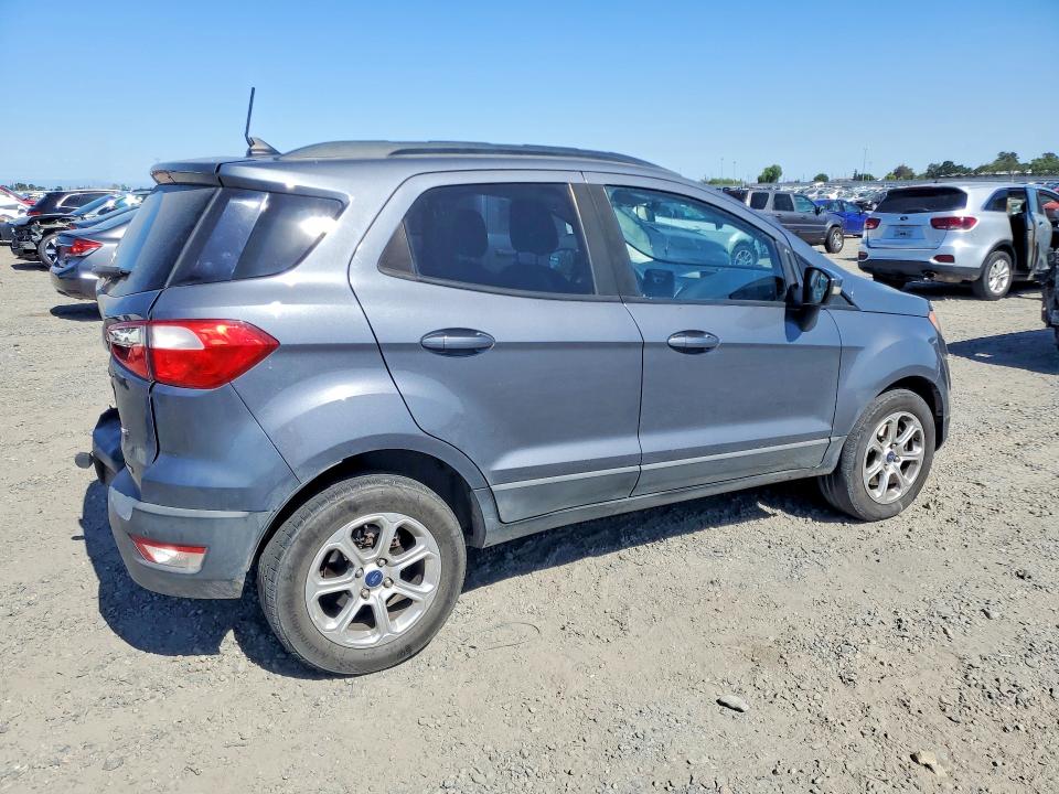 2018 Ford Ecosport VIN MAJ3P1TE5JC221430 COPART salvage auction — REAR END, Ca - Salvage Certificate, sold $1,100 on 2026-07-09 (photo 3)