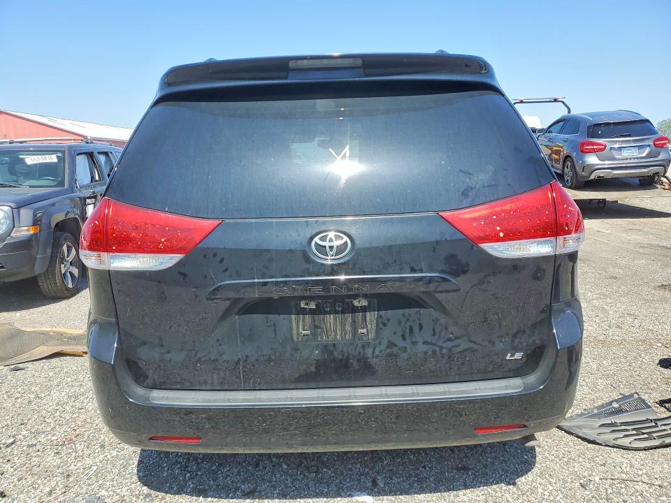 2013 Toyota Sienna VIN 5TDKK3DC9DS398482 COPART salvage auction — FRONT END, On - Permit Salvage, sold $1,750 on 2026-07-09 (photo 6)