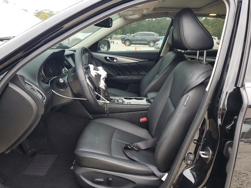 2021 Infiniti Q50 VIN JN1EV7BR7MM750556 COPART salvage auction — FRONT END, TX - CERT OF TITLE-REBUILT SALVAGE, sold $2,550 on 2026-07-28 (photo 7)
