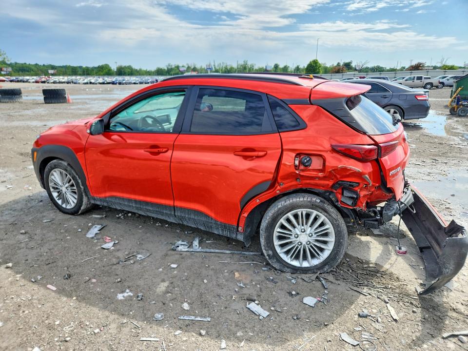 2019 Hyundai Kona VIN KM8K22AA8KU374692 COPART salvage auction — UNDERCARRIAGE, Il - Salvage Certificate, sold $2,650 on 2026-07-15 (photo 2)