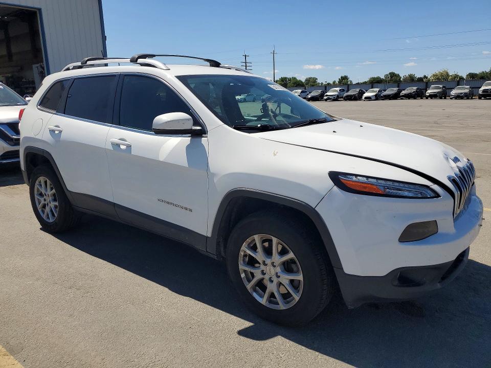 2017 Jeep Cherokee VIN 1C4PJMCS3HW665449 COPART salvage auction — FRONT END, Id - Salvage Certificate Of Title, sold $2,150 on 2026-07-02 (photo 4)