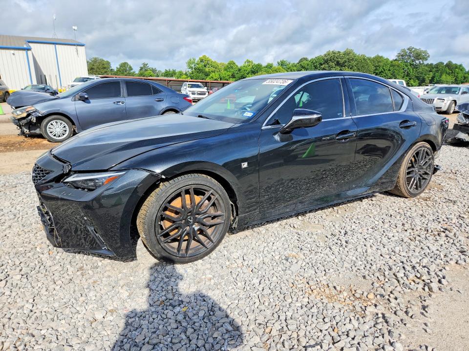 2022 Lexus Is VIN JTHSZ1B28N5052052 COPART salvage auction — FRONT END, Ms - Cert Of Title-Salvaged, sold $4,600 on 2026-07-24 (photo 1)