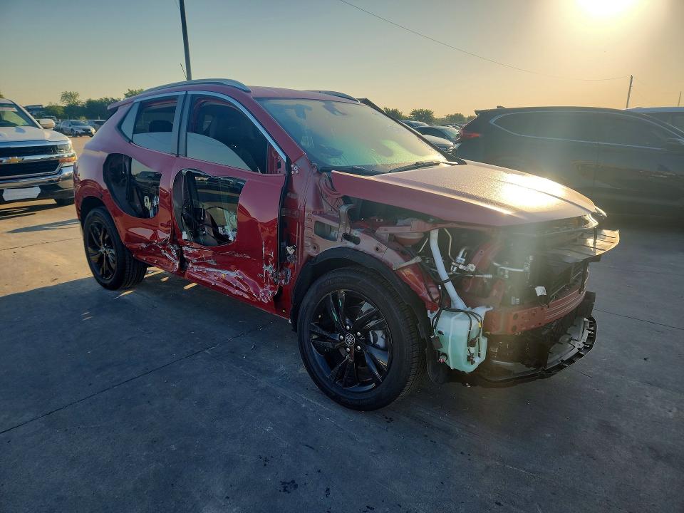 2026 Buick Encore VIN KL4AMDSLXTB008472 COPART salvage auction — FRONT END, Tx - Salvage Vehicle Title, sold $7,400 on 2026-07-09 (photo 4)