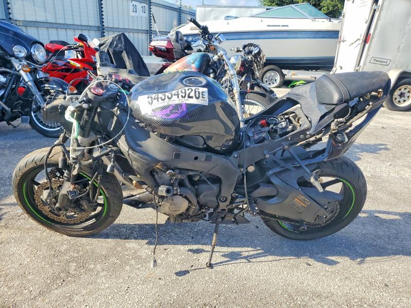 2016 Kawasaki Zx636 VIN JKBZXJE1XGA020082 COPART salvage auction — FRONT END, Fl - Cert Of Title Slvg Rebuildable, sold $450 on 2026-07-09 (photo 3)