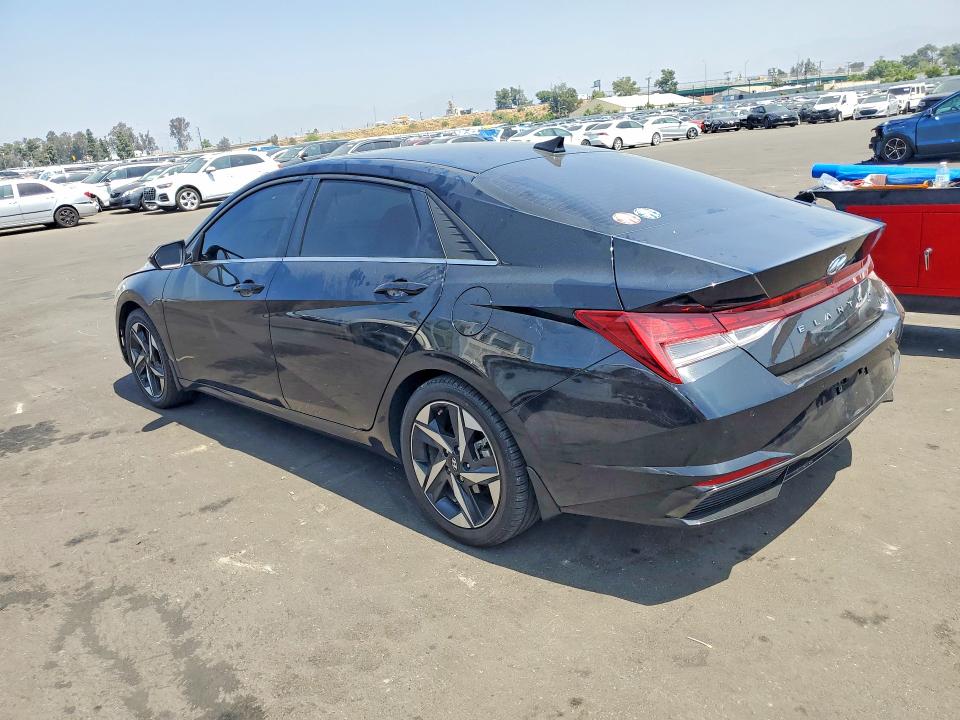 2023 Hyundai Elantra VIN KMHLN4AJ3PU064688 COPART salvage auction — SIDE, CA - SALVAGE CERTIFICATE, sold $400 on 2026-07-27 (photo 2)