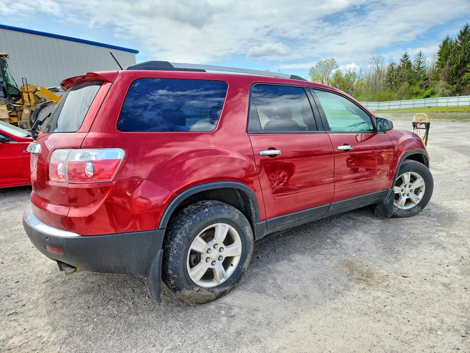 2012 Gmc Acadia VIN 1GKKRPED3CJ314473 COPART salvage auction — SIDE, NY - MV-907A SALVAGE CERTIFICATE, sold $1,600 on 2026-07-06 (photo 3)