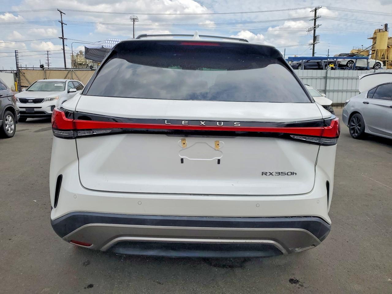 2024 Lexus Rx VIN 2T2BBMCA1RC055716 COPART salvage auction — Front End, CA - SALVAGE CERTIFICATE, sold $13,100 on 2026-04-15 (photo 6)