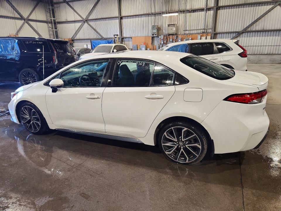 2020 Toyota Corolla VIN 5YFB4RBE5LP056665 COPART salvage auction — VANDALISM, On - Permit No Brand - Unfit, sold $7,800 on 2026-07-03 (photo 2)